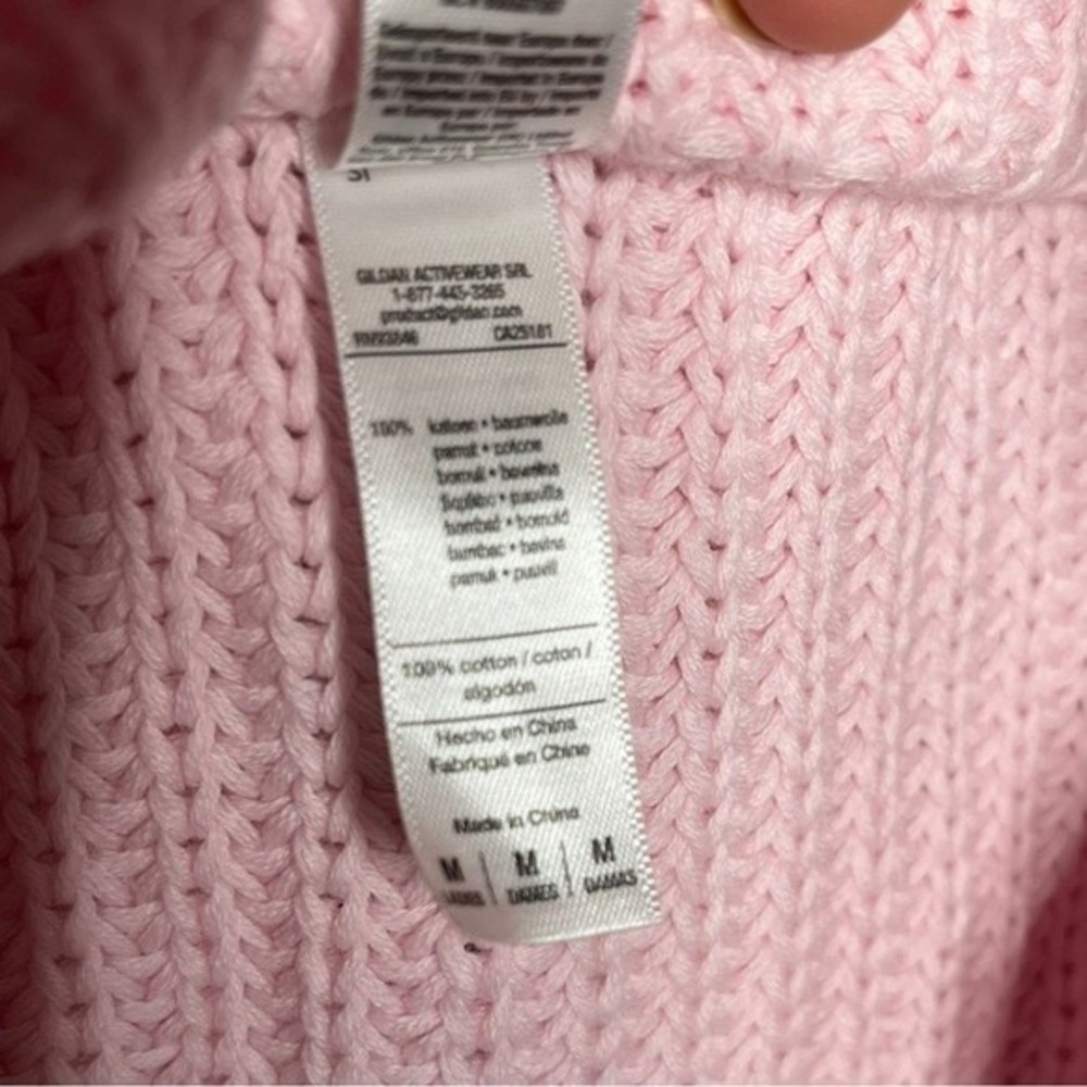 American Apparel pink knit sleeveless crop tank Medium NWOT - Picture 3 of 4